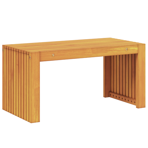 vidaXL Garden Coffee Table 70x35x35 cm Solid Wood Acacia