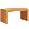 vidaXL Garden Coffee Table 70x35x35 cm Solid Wood Acacia