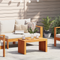 vidaXL Garden Coffee Table 70x35x35 cm Solid Wood Acacia