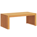 vidaXL Garden Coffee Table 90x45x35 cm Solid Wood Acacia