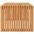 vidaXL Garden Coffee Table 90x45x35 cm Solid Wood Acacia