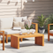 vidaXL Garden Coffee Table 90x45x35 cm Solid Wood Acacia