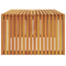 vidaXL Garden Coffee Table 110x55x35 cm Solid Wood Acacia
