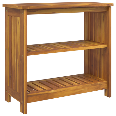 vidaXL Garden Cabinet with Shelf with Storage Brown Solid acacia wood