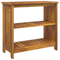 vidaXL Garden Cabinet with Shelf with Storage Brown Solid acacia wood