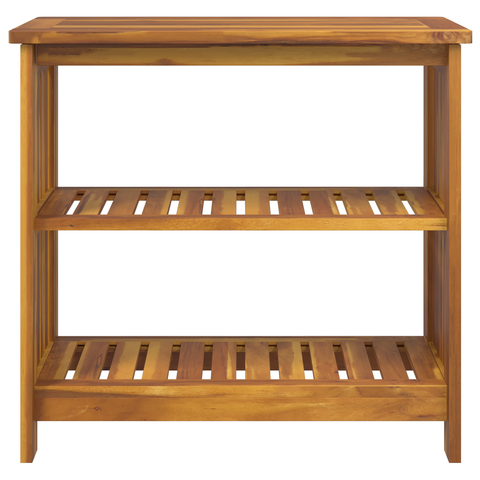vidaXL Garden Cabinet with Shelf with Storage Brown Solid acacia wood