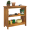 vidaXL Garden Cabinet with Shelf with Storage Brown Solid acacia wood