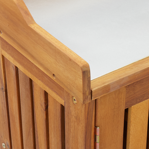 vidaXL Garden Cabinet Brown 78 x 36.5 x 78 cm Solid acacia wood