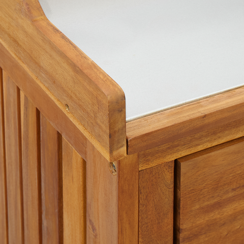 vidaXL Garden Cabinet Brown 78 x 36.5 x 78 cm Solid acacia wood