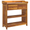 vidaXL Garden Cabinet with Drawer with Shelf with Storage Brown Solid acacia wood