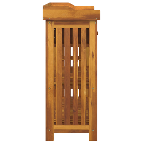 vidaXL Garden Cabinet with Drawer with Shelf with Storage Brown Solid acacia wood