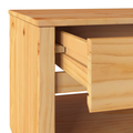 vidaXL Coffee Table "DRAMMEN" 99x55x45 cm Solid Wood Pine