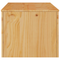 vidaXL Coffee Table "DRAMMEN" 99x55x45 cm Solid Wood Pine