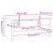 vidaXL Coffee Table "DRAMMEN" 99x55x45 cm Solid Wood Pine