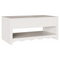 vidaXL Coffee Table "DRAMMEN" White 99x55x45 cm Solid Wood Pine