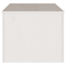 vidaXL Coffee Table "DRAMMEN" White 99x55x45 cm Solid Wood Pine