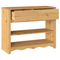 vidaXL Console Table "DRAMMEN" 89,5x37x73 cm Solid Wood Pine
