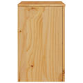 vidaXL Bedside Cabinet "DRAMMEN" 45x35x56 cm Solid Wood Pine
