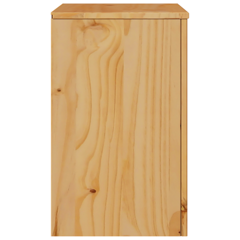 vidaXL Bedside Cabinet "DRAMMEN" 45x35x56 cm Solid Wood Pine