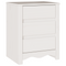 vidaXL Bedside Cabinet "DRAMMEN" White 45x35x56 cm Solid Wood Pine