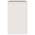 vidaXL Bedside Cabinet "DRAMMEN" White 45x35x56 cm Solid Wood Pine