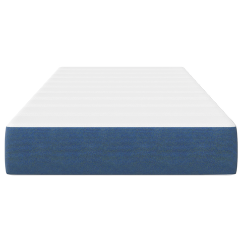 vidaXL Blue Pocket Spring Mattress - Medium - 90x190x20 cm - Fabric