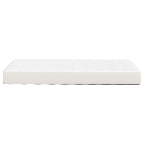 vidaXL Pocket Spring Bed Mattress - Cream, Medium, 90x200x20 cm Fabric