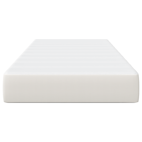 vidaXL Pocket Spring Bed Mattress - Cream, Medium, 90x200x20 cm Fabric