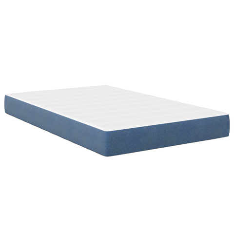 vidaXL Pocket Spring Bed Mattress in Blue, Medium, 120x200x20 cm, Fabric