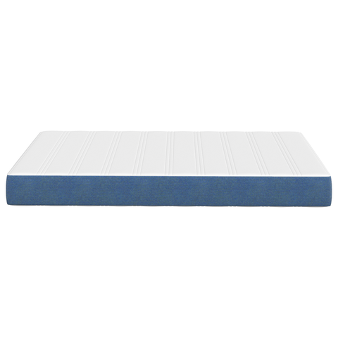 vidaXL Pocket Spring Bed Mattress in Blue, Medium, 120x200x20 cm, Fabric