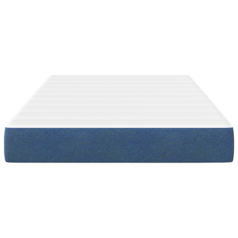 vidaXL Pocket Spring Bed Mattress in Blue, Medium, 120x200x20 cm, Fabric