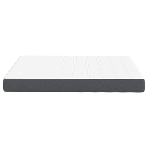 vidaXL Pocket Spring Bed Mattress - Dark Grey, Medium, 140x200x20 cm Fabric