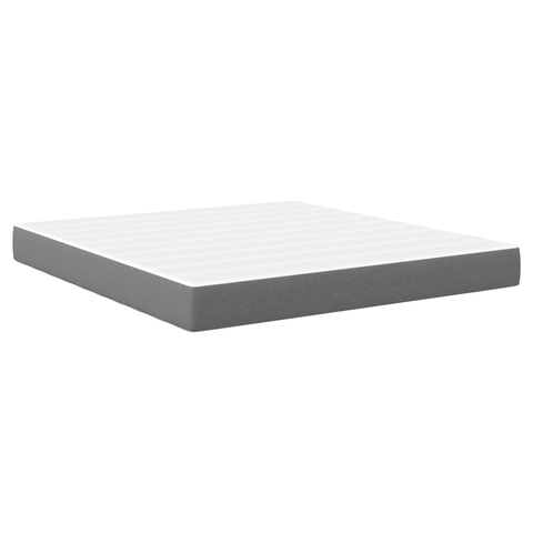 vidaXL Mattresses Light grey Memory Foam 180 x 200 cm