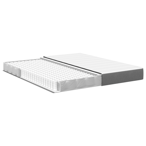 vidaXL Mattresses Light grey Memory Foam 180 x 200 cm