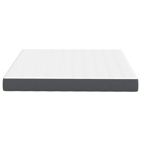 vidaXL Medium Pocket Spring Mattress - Dark Grey - 180x200x20 cm Fabric