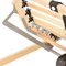 vidaXL Electric Slatted Bed Base with 26 Slats 7 Zones 90x190 cm