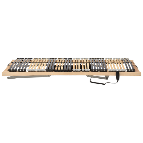 vidaXL Electric Slatted Bed Base 39 Slats 7 Zones 70x190 cm