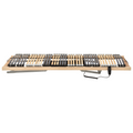 vidaXL Electric Slatted Bed Base 39 Slats 7 Zones 80x190 cm