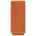 vidaXL Sideboard with Shelf with Storage with Door Wax brown Solid pine wood