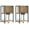 vidaXL Bedside Cabinet 2 pcs Sonoma oak 38 x 31 x 61 cm