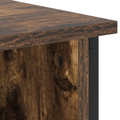 vidaXL Bedside Cabinet Smoked oak 38 x 31 x 61 cm Engineered wood