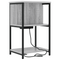 vidaXL Bedside Cabinet Grey sonoma 38 x 31 x 61 cm Engineered wood