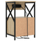 vidaXL Bedside Cabinet Sonoma oak 40 x 31 x 60 cm Engineered wood