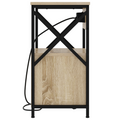 vidaXL Bedside Cabinet Sonoma oak 40 x 31 x 60 cm Engineered wood