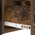 vidaXL Bedside Cabinet with Drawer 2 pcs Smoked oak 40 x 31 x 60 cm