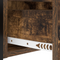 vidaXL Bedside Cabinet with Drawer 2 pcs Smoked oak 40 x 31 x 60 cm
