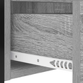 vidaXL Bedside Cabinet with Drawer 2 pcs Grey sonoma 40 x 31 x 60 cm