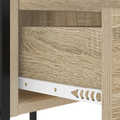 vidaXL Bedside Cabinets with Drawer 2 pcs Sonoma oak 42 x 41 x 61 cm