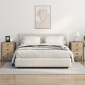 vidaXL Bedside Cabinets with Drawer 2 pcs Sonoma oak 42 x 41 x 61 cm