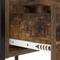 vidaXL Bedside Cabinets with Drawer 2 pcs Smoked oak 42 x 41 x 61 cm
